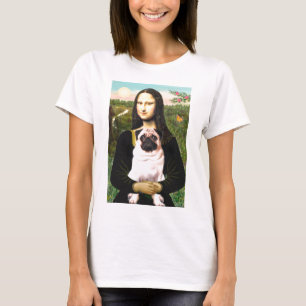 T-shirt Pug 3 (falso) - Mona Lisa