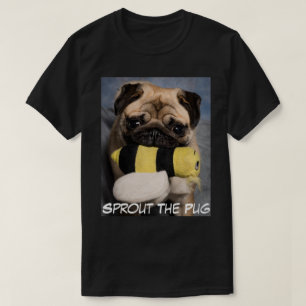 T-shirt Pug da abelha de Buzzy
