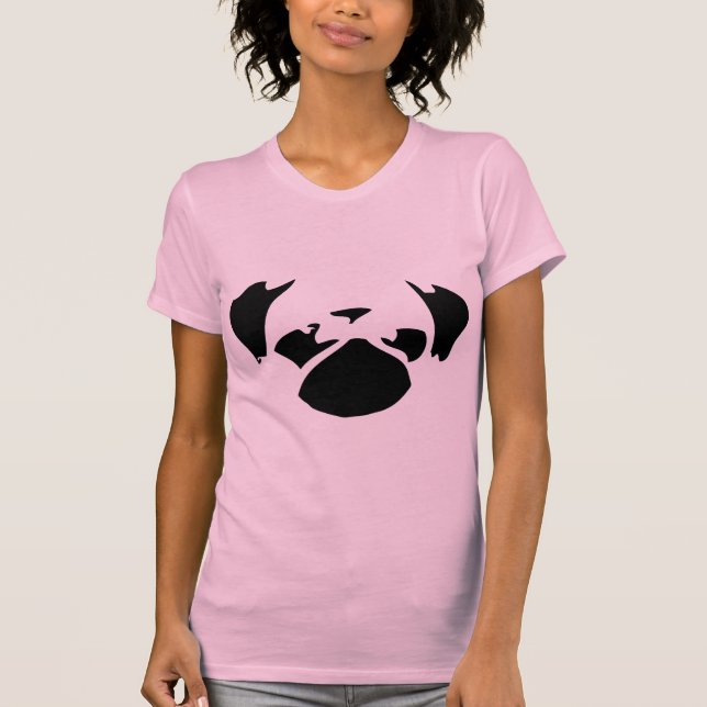 T-shirt Pug de Cutie (Frente)