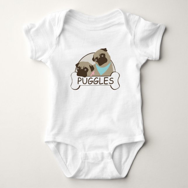 T-shirt puggles (Frente)