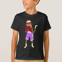 Pugilista do macaco da peúga