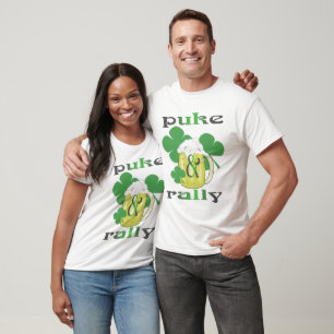T-shirt puke e reagrupe
