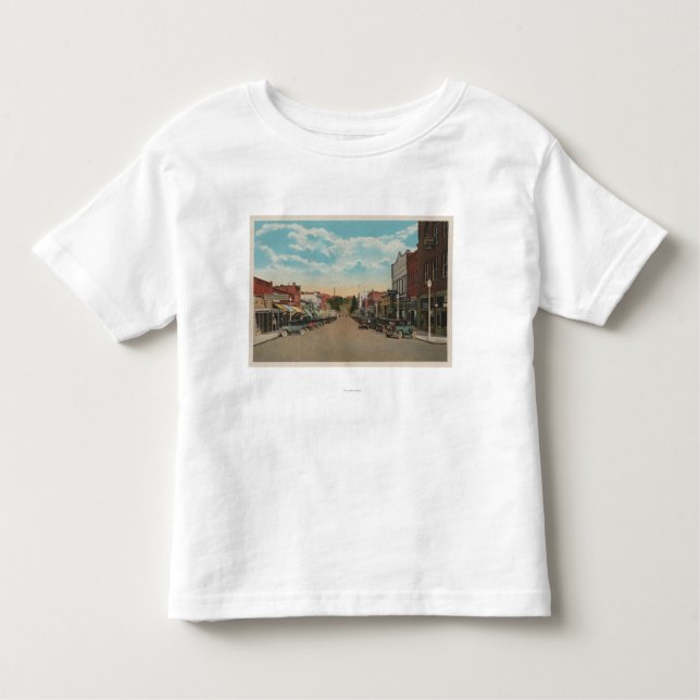 T-shirt Pullman, WAView de StreetPullman principal, WA (Frente)