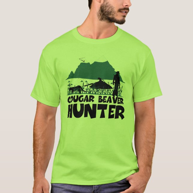 T-shirt Puma engraçado (Frente)