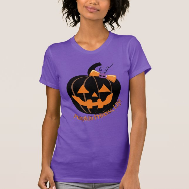 T-Shirt Pumpkin e Curiosa (Frente)