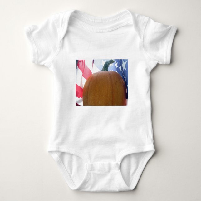 T-shirt Pumpkin Patriótico (Frente)