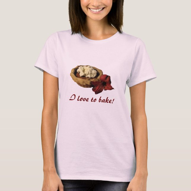 T-shirt Pumpkin Tart Baker (Frente)