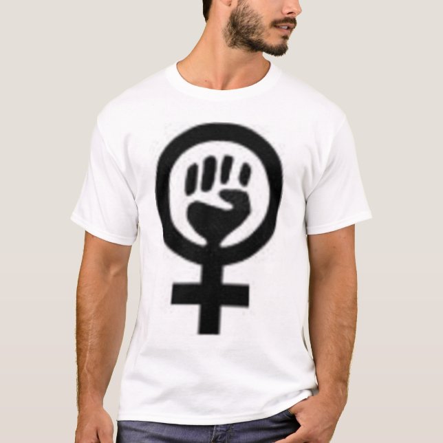 T-shirt Punho feminista (Frente)
