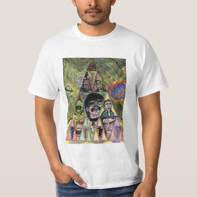 T-SHIRT PUNK DO ESPAÇO (Frente)