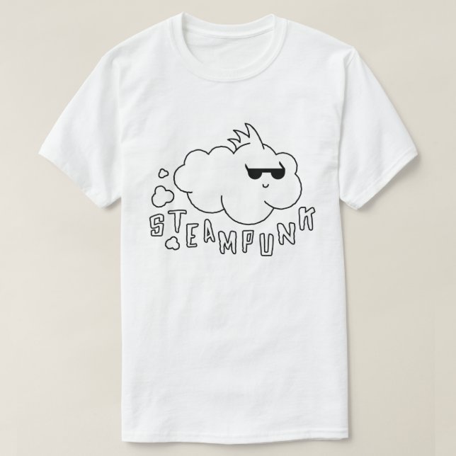 T-shirt Punk húmido (Frente do Design)