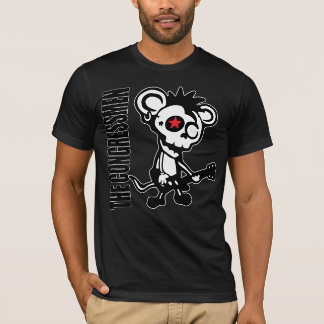 T-Shirt Punk Mouse (Frente)