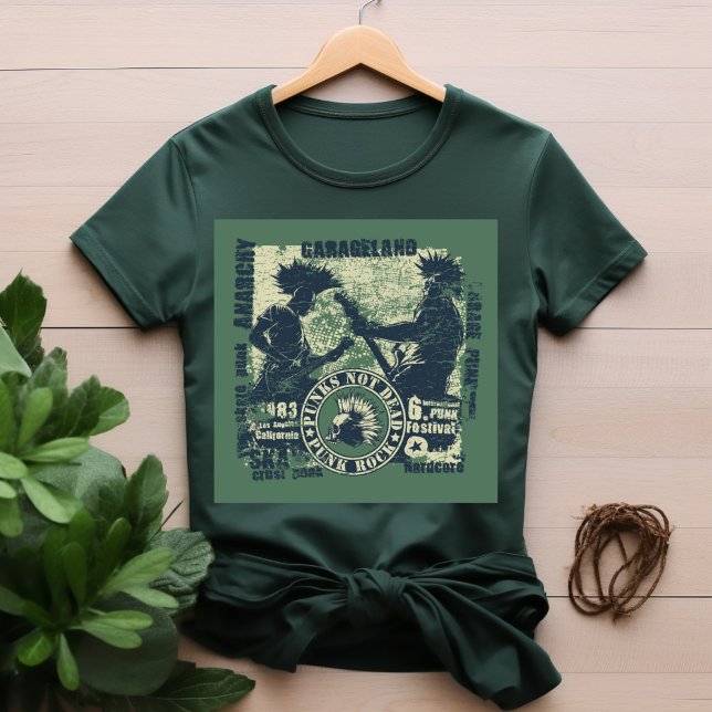 T-Shirt Punk Rock (Criador carregado)