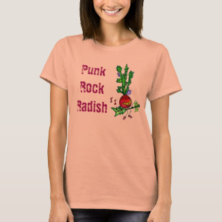 T-shirt Punk Rock Radish, lágrima queimada