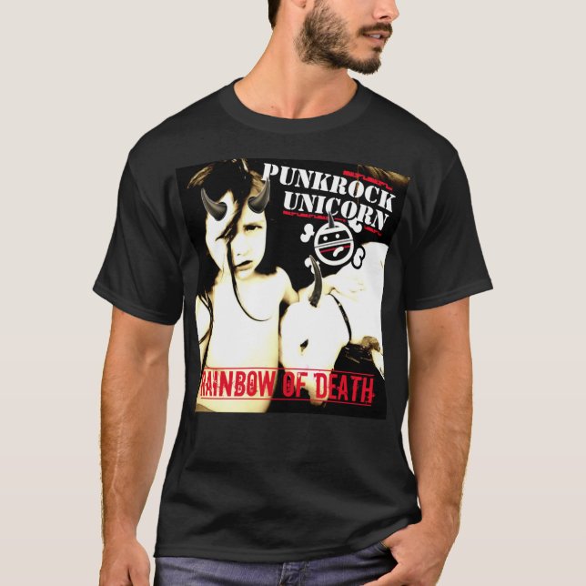 T-shirt Punkrock Unicorn (Frente)