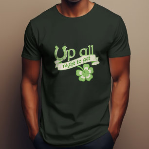 T-Shirt Punny Irish Shamrock Dia de São Patrício