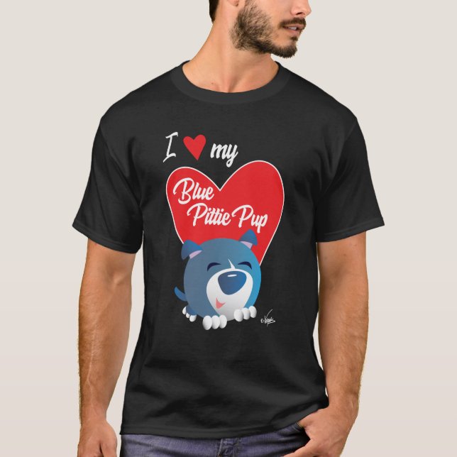 T-Shirt Pup Azul (Frente)