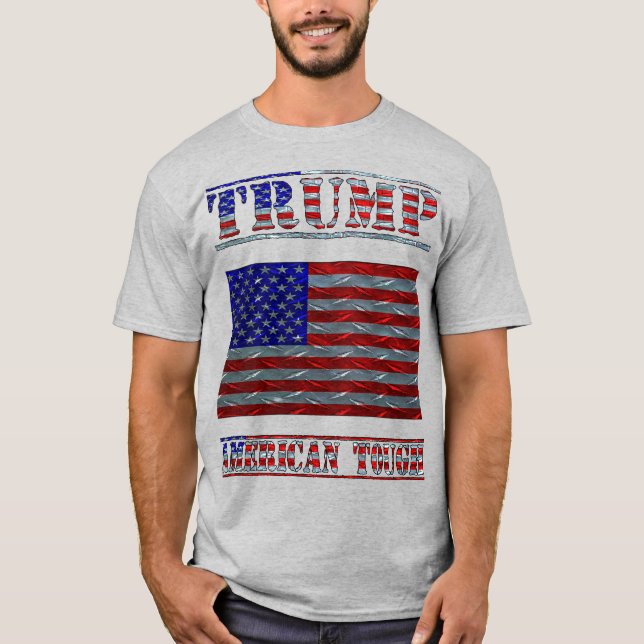 T-Shirt Puro Americano e Trump Exclusivo (Frente)
