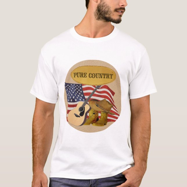 T-shirt puro do país (Frente)