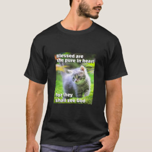 T-Shirt Puro em Coração (escuro)