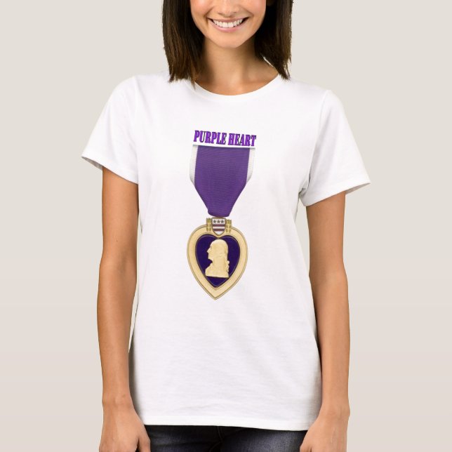 T-SHIRT PURPLE HEART (Frente)