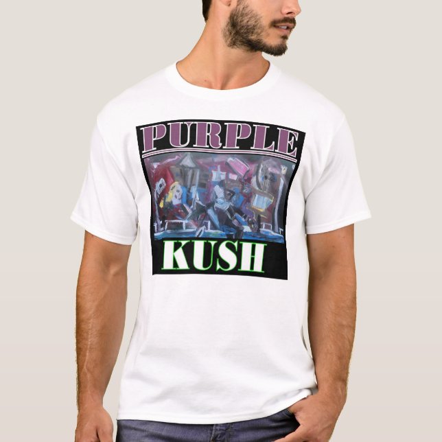 T-SHIRT PURPLE KUSH (Frente)