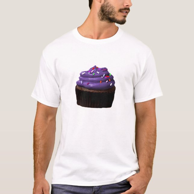 T-shirt purplrcupcake (Frente)