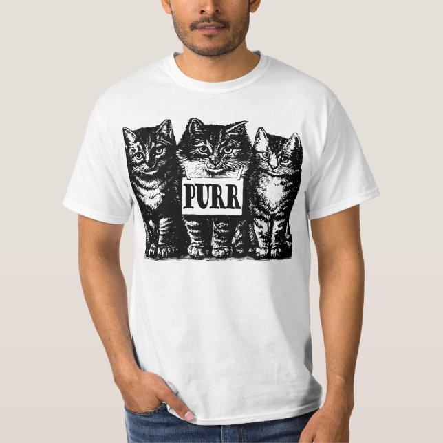 T-shirt Purr Kittens (Frente)