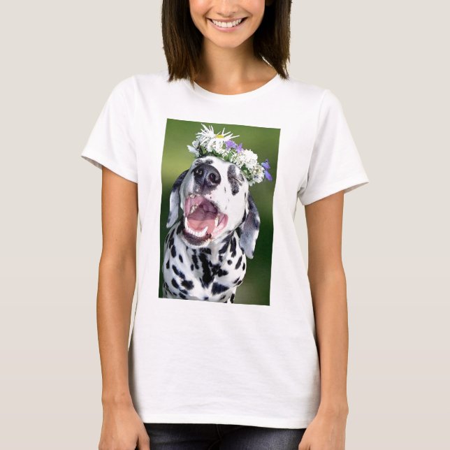 T-shirt pusero dos dalmis (Frente)