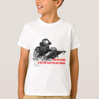 T-shirt Puxando o violino das cordas