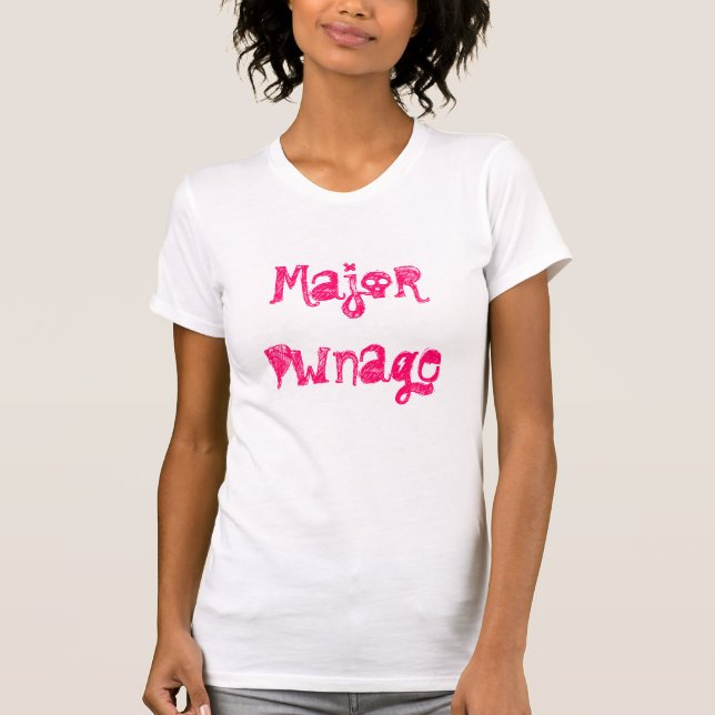 T-shirt Pwnage principal (Frente)