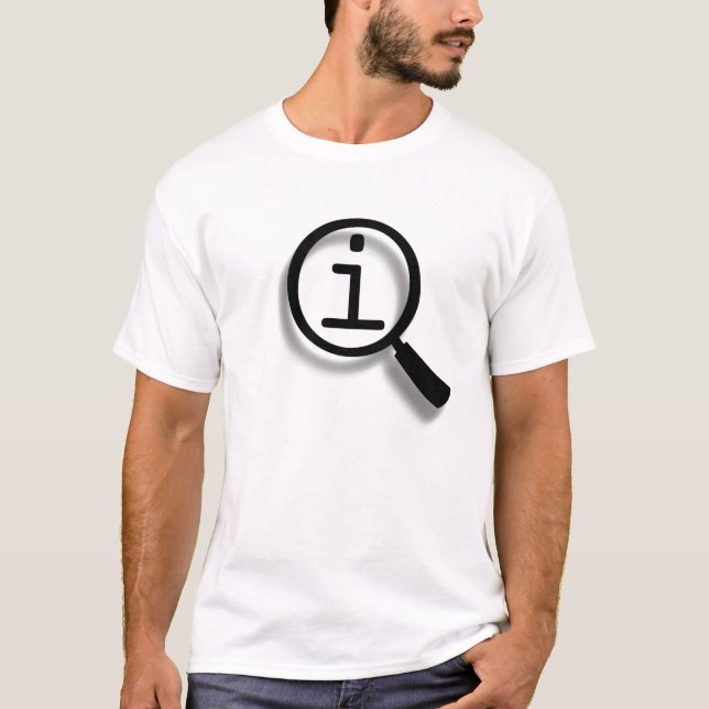 T-shirt QI - bastante interessante (Frente)