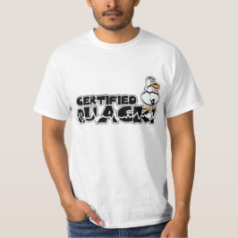 T-shirt Quack Duck certificado