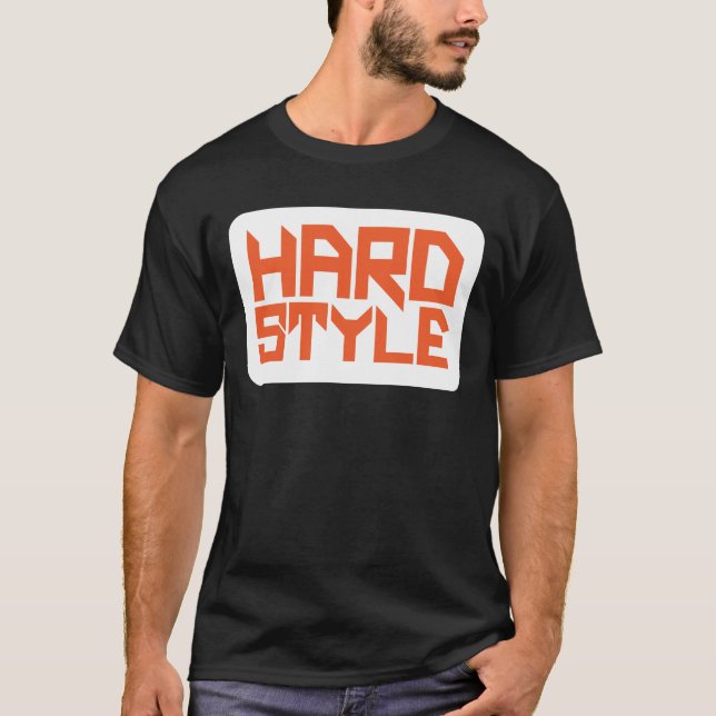 T-shirt Quadrado de Hardstyle (Frente)