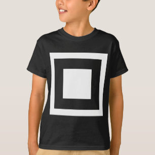 T-shirt Quadrado Dentro de um Quadrado
