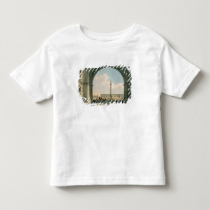 T-shirt Quadrado do palácio, vista do arco do exército