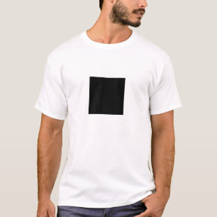 T-shirt Quadrado Preto