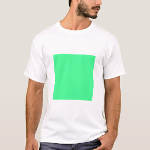T-shirt Quadrado Simples - Verde Mint