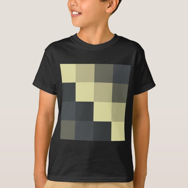 T-shirt Quadrados de cores (Frente)