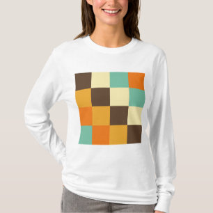 T-shirt Quadrados de cores