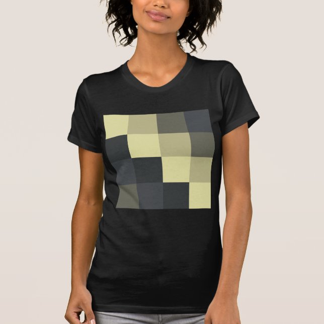 T-shirt Quadrados de cores (Frente)