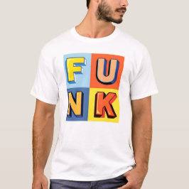 T-Shirt quadrados de funk