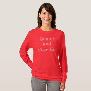 T-Shirt Quaint e Cozy KC de Longa Mancha