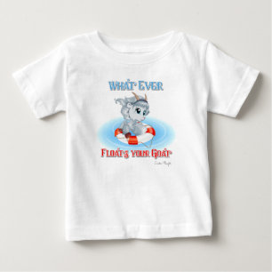 T-shirt Qualquer Coisa Que Flutuar O Seu Cabra