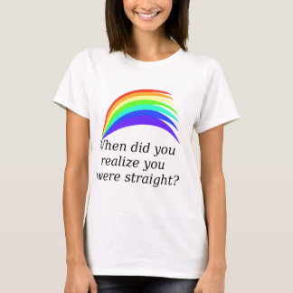 T-shirt Quando você...