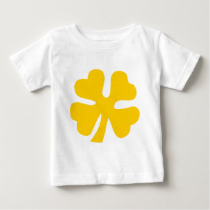 T-shirt Quatro Folha de Folha - Amber