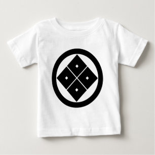 T-shirt Quatro olhos inclinados em círculo