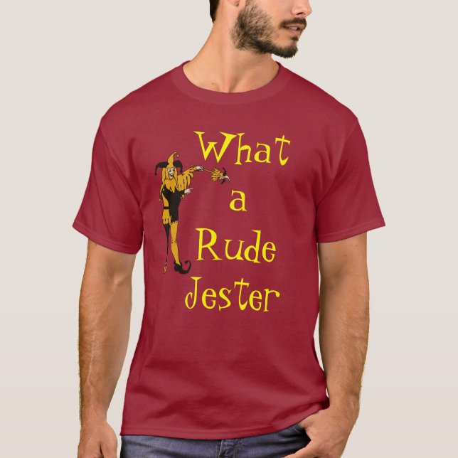 T-shirt Que bobo da corte rude (Frente)