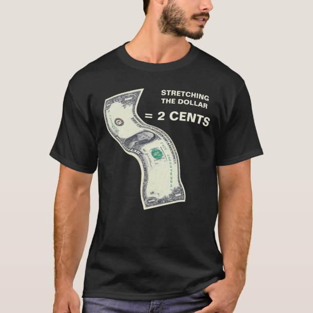 T-shirt que estica o dólar omnipotente = 2 (Frente)