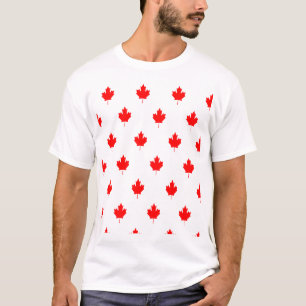 T-shirt que eu amo o Canadá