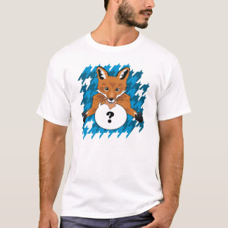 T-shirt Que FAZ a raposa diz!?